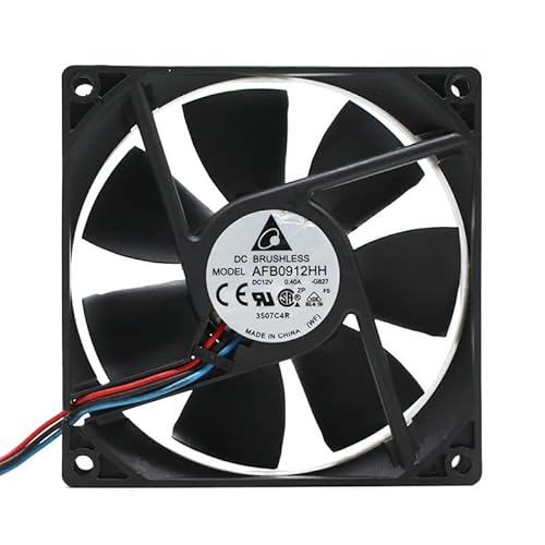 RTDPART Lüfter für Delta AFB0912HH-G827 DC12V 0,40A 3-Leiter Neu von RTDPART