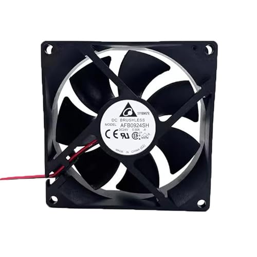 RTDPART Lüfter für Delta AFB0924SH-A DC24V 0,50A 2-Leiter Neu von RTDPART