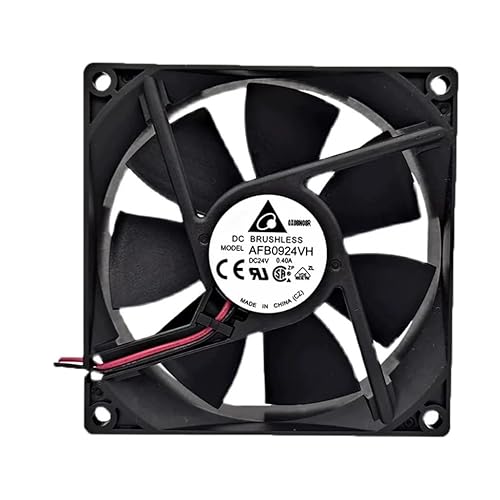 RTDPART Lüfter für Delta AFB0924VH DC24V 0,40A 2-Leiter Neu von RTDPART