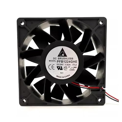 RTDPART Lüfter für Delta PFB1224GHE-T7L5 DC24V 1,62A 2-Leiter RTDPART Lüfter für Delta PFB1224GHE-T7L5 DC24V 1,62A 2-Leiter von RTDPART