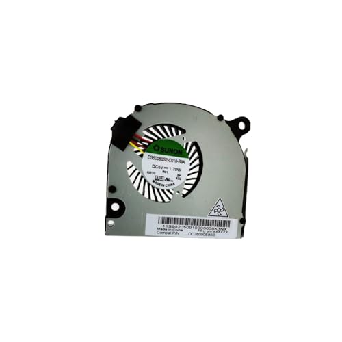 RTDPART Lüfter für EG50060S2-C010-S9A 5V 1,7W PWM Temperaturgesteuert von RTDPART