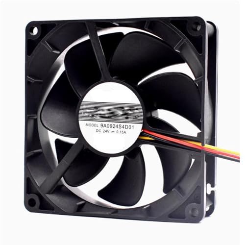 RTDPART Lüfter für SANYO 9A0924S4D01 DC 24 V 0,15 A 3-Leiter Neu von RTDPART