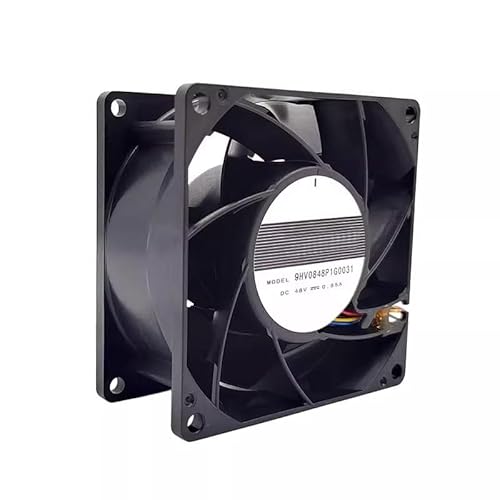 RTDPART Lüfter für SANYO Denki 80 9HV0848P1G0031 80 x 80 x 38 mm DC 48 V 0,85 A 3-Leiter Neu von RTDPART