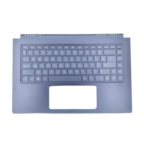 RTDPART Schwarz-Grau Laptop PalmRest & US + HB Tastatur für MSI P15 Prestige 15 A10 A10SC Mit Kleine Ctrl Kein Touchpad Neue von RTDPART