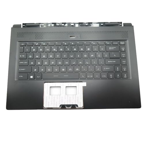 RTDPART Schwarz Laptop PalmRest & US Backlit Tastatur Für 3076Q1C212HG01 E2P-6Q102XX-TA2 Englisch US Kein Touchpad Neue von RTDPART