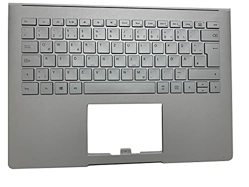 RTDPART Laptop PalmRest & Tastatur Für Microsoft Surface Book 1 Sliver C Shell Mit Deutscher GR-Tastatur von RTDPART