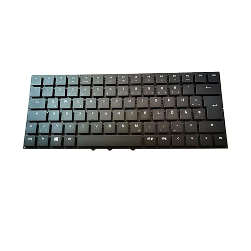 RTDPART Laptop-Tastatur für Razer Blade 15 Advanced 2019 RZ09-03137 RZ09-03137G02 Deutsch GR Schwarz ohne Rahmen von RTDPART