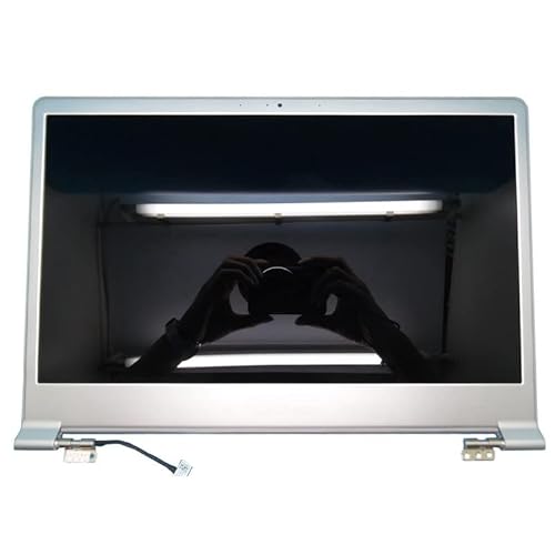 RTDpart LCD-Modul für Samsung NP900X3L 900X3L (LCD-Display, Abdeckung, Frontverkleidung, Kabel und Scharnier), silberfarben von RTDpart