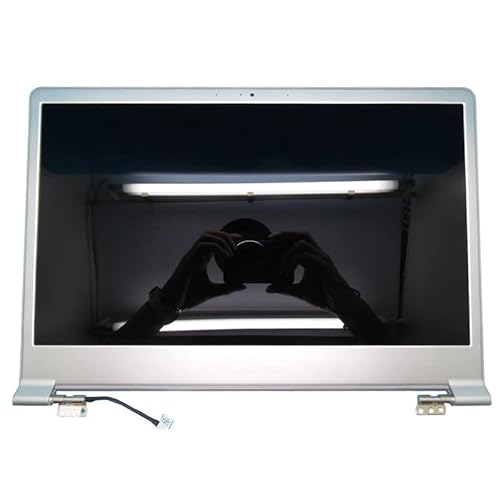 RTDpart LCD-Modul für Samsung NP900X3L 900X3L (LCD-Display, Abdeckung, Frontverkleidung, Kabel und Scharnier), silberfarben von RTDPART