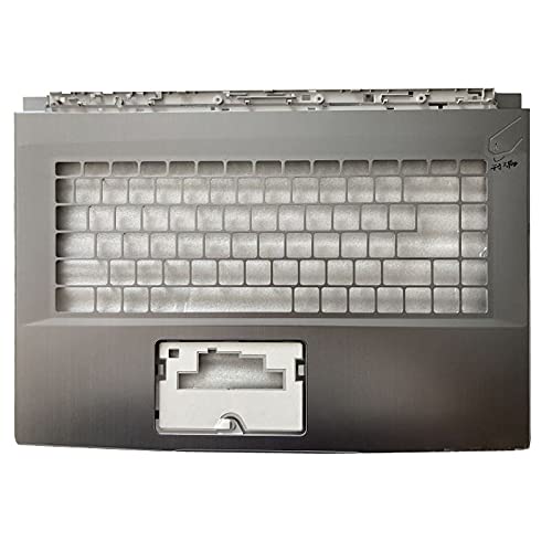 RTDpart Laptop Gray Palmrest für MSI-Schöpfer 15m MS-16W1 Schöpfer 15m A9SE A9SD Creator 15m A10SE A10SD Upper Case No Touchpad Neu von RTDpart