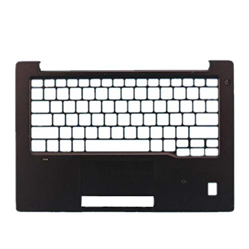 RTDpart Laptop-Handauflage Für Dell Latitude 7370 E7370 P67G AAU30 Schwarz mit Fingerabdruckloch US-Layout AM1IC000I41 043P9M 43P9M Großbuchstaben Neu von RTDpart