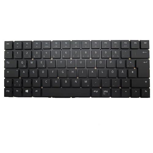 RTDPART Laptop-Keyboard für Razer Blade Pro 17 2016 2017 RZ09-0166 RZ09-01662 RZ09-01663 RZ09-01662G52 RZ09-01662G53 RZ09-01663G52 RZ09-01663G53 Black Ohne Rahmendeutschland Deutsch German Deutsch von RTDPART
