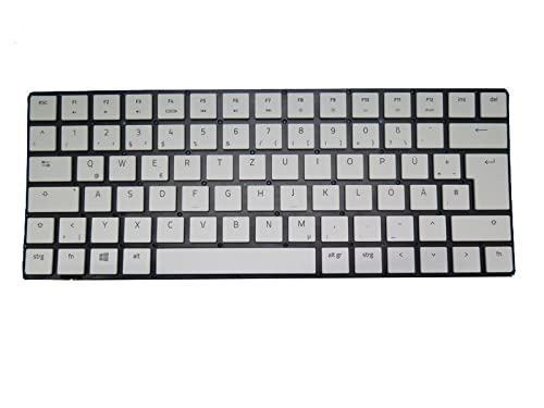RTDPART Laptop Tastatur für Razer Blade RZ09-02886 RZ09-02887 RZ09-0288 Deutsch GR Weiß ohne Rahmen NEU von RTDPART