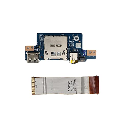 RTDpart Laptop USB Board für Lenovo Ideapad Y700 Y700-17 Y700-17ISK 5C50K37661 NS-A543 DA30000FK30 Mit Kabel Neu von RTDpart