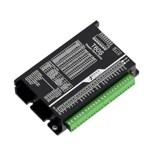 Rtelligent Schrittmotor Treiber T60S Stepper Motor Driver Nema 23 24 Einfacher Servomotor-Controller mit geschlossenem Regelkreis 24-50 V DC von RTELLIGENT
