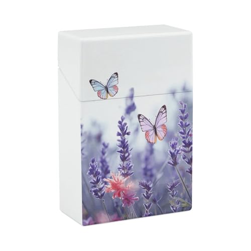 Schmetterlinge und Blumen Zigarettenetui Wasserdicht Crush-Proof Zigarettenhalter Fall Kompakte Reise Zigarrenhalter für 20 Zigaretten Langlebig Kratzfestes Design für Männer & Frauen Schmetterlinge und Blumen Zigarettenetui Wasserdicht Crush-Proof Zigarettenhalter Fall Kompakte Reise Zigarrenhalter für 20 Zigaretten Langlebig Kratzfestes Design für Männer & Frauen von RTFGHJS