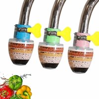 Wasserhahn mit Aktivkohlefilter, Wasserhahnreiniger, ausgestattet mit universellem Schnittstellenfilterelement. 3er-Pack von RTGPT