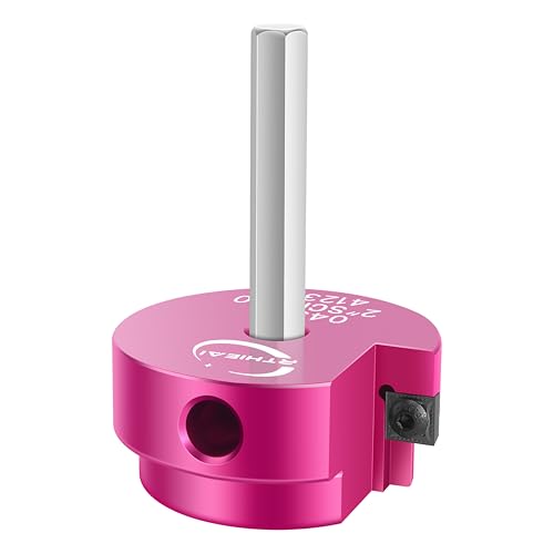 PVC-Rohrreibahle, 5,1 cm (2 Zoll), PVC-Rohrverschraubung, Reibahle, Stecknuss-Werkzeug für Zeitplan 40 CPVC-ABS-Nabe, mit 3/8-Zoll-Sechskantschaft, passend für Standard-Bohrmaschinen mit 1,27 cm (1/2 von RTHIEAI