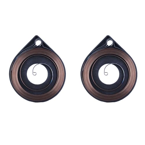 1/2 stücke Single Recoil Starter Frühling for Chinesische Kettensäge 4500 5200 5800 45CC 52CC 58CC Ersatzteile(2pcs) von RTKYYZ