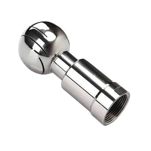 1/4" 3/8'' 1/2'' 3/4'' 1''1-1/4"1-1/2" BSP Innengewinde 304 Edelstahl Sanitär CIP Tank Reinigungskugel Rotierende Sprühkugel(3 points) von RTKYYZ