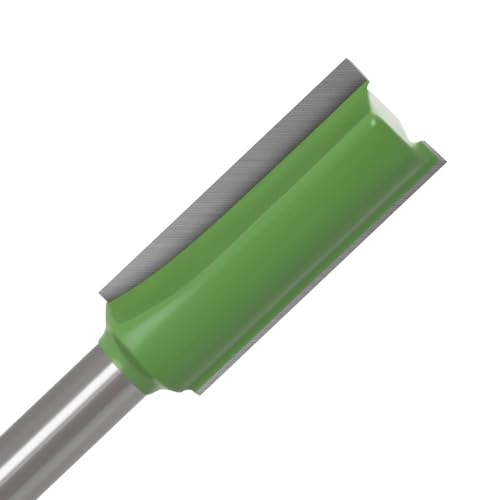 1-7 stücke 6mm 1/4 Zoll Schaft Einzel Doppel Flöte Gerade Bit Fräser for Holz Wolfram Hartmetall router Bit Holzbearbeitung Werkzeug(6X5X20) von RTKYYZ
