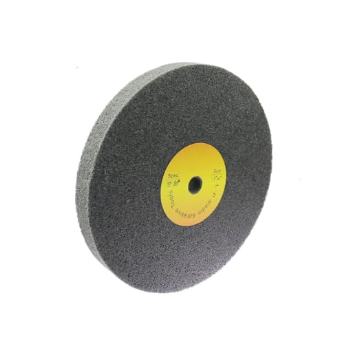 1 Stück 6"/8" X2" Vlies-Nylon-Entgratungspolierscheibe for Metallklingen aus rostfreiem Stahl(9P,P320_150X50MM) von RTKYYZ