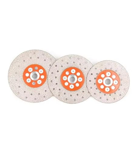 1 stück M14 Vakuum Gelötete Diamant Schleifen Disc for Winkel Grinder Schneiden Rad Sägeblatt for Marmor Beton Keramik Fliesen(3PCS(100-115-125),5-8-11 Thread) von RTKYYZ