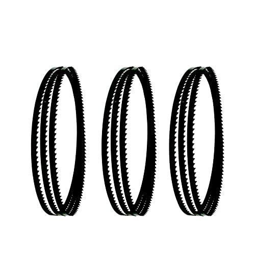 1425 mm Bandsägeblatt 3 4 6 10 14 TPI 1425 x 6,35 x 0,35 mm Carbon-Bandsägeblätter Holzbearbeitungswerkzeuge Zubehör 3St(3 TPI) von RTKYYZ