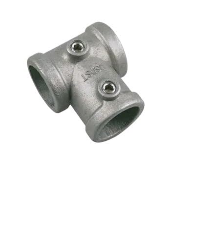 1PC 20mm/25mm/32mm Aluminium Legierung Stecker Ellenbogen T Basis Flache Dreidimensionale Fitting Verbindung verschluss Stahl Rohr Regal Teile(3tong,32mm) von RTKYYZ