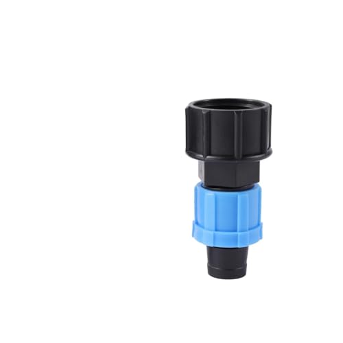 1PC DN17mm Rohr Wasser Splitter 1/2 "3/4" Außen-/Innengewinde Widerhaken Gesperrt T Gerade Ventil stecker Hause Dekoration Rohr Armaturen(3I4 F-Thread 2-Way) von RTKYYZ