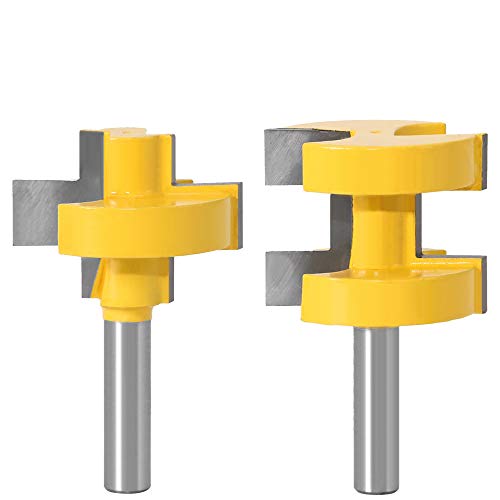 2 stücke 8 MM Schaft T-slot quadratzahn fräser schnitzmesser router bits for holz werkzeug holzbearbeitung von RTKYYZ