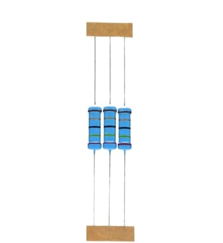 20 Stück 1W Metallschichtwiderstand 1% 1R ~ 1M 1 2 10 22 47 100 330 Ohm 1K 4,7K 10K 22K 47K 100K 330K 470K 2R 10R 22R 47R 100R 330R(2.7K) von RTKYYZ