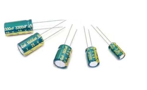 400 V 2,2 µF 4,7 µF 6,8 µF 10 µF 15 µF 22 µF 33 µF 47 µF 68 µF 82 µF 100 µF 120 µF 150 µF 180 µF 220 µF Aluminium-Elektrolytkondensator(10PCS 400v47uf 13x21) von RTKYYZ