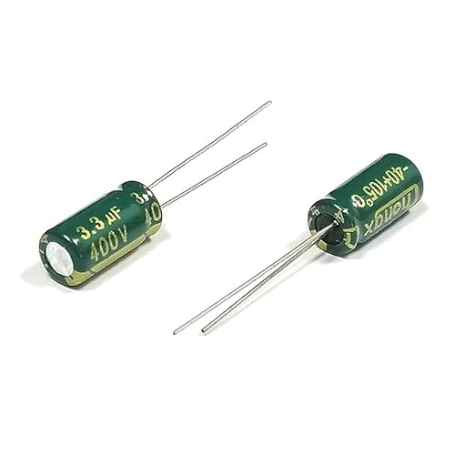 RTKYYZ 400V3.3UF 6x11mm Aluminium-Elektrolytkondensator 3.3μF 400V DC Rechteckig Durchsteckmontage Kondensator von RTKYYZ