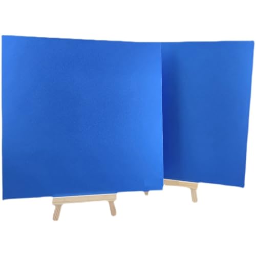 Bunte eloxierte Aluminiumlegierungsplatte 5052 Aluminium Sandgestrahlte Oberfläche Aluminiumblech Schwarz Silber Gold Blau Grau Rot(Blue,100x100x0.8mm 5Pcs) von RTKYYZ