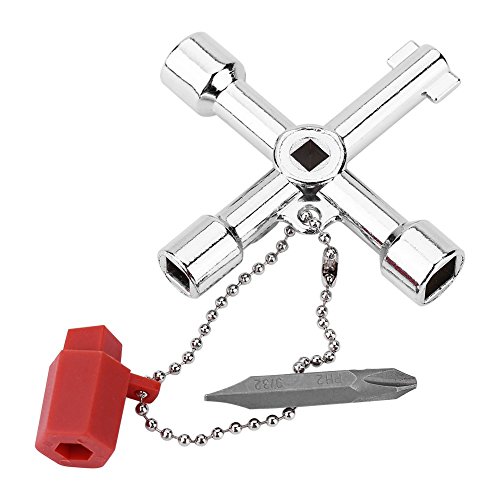 Multifunction Wrench 4 Ways Universal Internal Triangle Key Wrench Multifunction Repair Tools Hand Tools(Type-1) von RTKYYZ