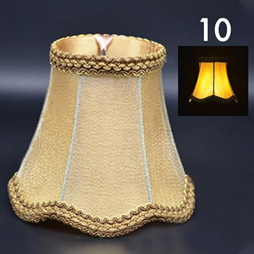 Nordischer Stil Art Decor Lampenschirme Samt Stoff Kronleuchter Wandlampe Lampenschirm Moderne Lampenabdeckung for Wohndekor Lichtabdeckungen(10) von RTKYYZ