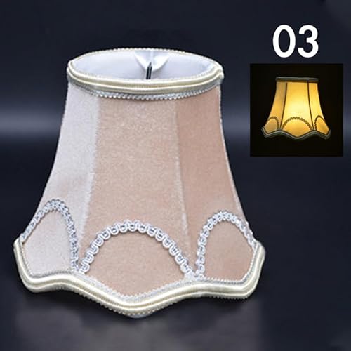 Nordischer Stil Art Decor Lampenschirme Samt Stoff Kronleuchter Wandlampe Lampenschirm Moderne Lampenabdeckung for Wohndekor Lichtabdeckungen(3) von RTKYYZ