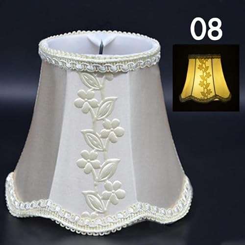 Nordischer Stil Art Decor Lampenschirme Samt Stoff Kronleuchter Wandlampe Lampenschirm Moderne Lampenabdeckung for Wohndekor Lichtabdeckungen(8) von RTKYYZ