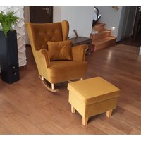 Relaxsessel, Ohrensessel, Schaukelstuhl Und Hocker, Modern Sessel, Fernsehsessel | Salvador Agm 9 Flori von RTLMeble