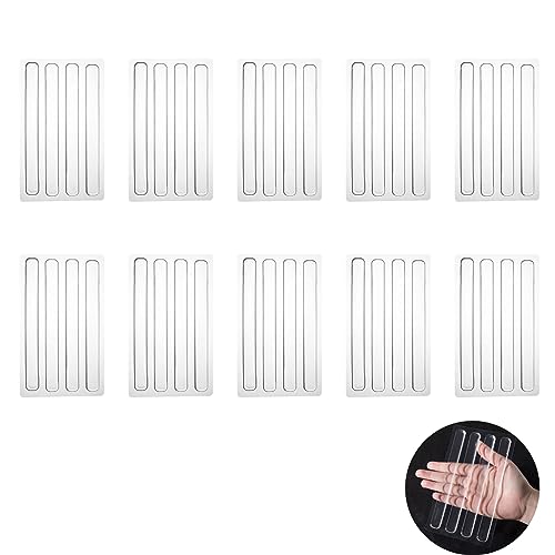 RTRTGS 40 Stück Silikon Schutzpuffer Möbelpuffer, Möbelstoßstangen, Elastikpuffer Transparent,Lärm Dämpfung Pads für Tür Schubladen, Schränke, Notebook von RTRTGS