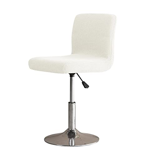 Bar Stuhlhussen für Barhocker Stuhlhussen 2er/4er/6er 8er Set Stretch Bar Stool Covers Bezug Bezüge Dick Weich Plüsch Computer-Bürostuhl Bezug für Universal Boss Drehstuhl Stuhlbezug ( Color : #2 , Si von RTSFKFS