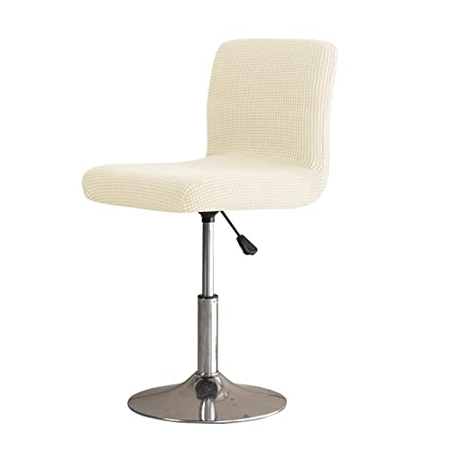 Bar Stuhlhussen für Barhocker Stuhlhussen 2er/4er/6er 8er Set Stretch Bar Stool Covers Bezug Bezüge Dick Weich Plüsch Computer-Bürostuhl Bezug für Universal Boss Drehstuhl Stuhlbezug ( Color : #4 , Si von RTSFKFS