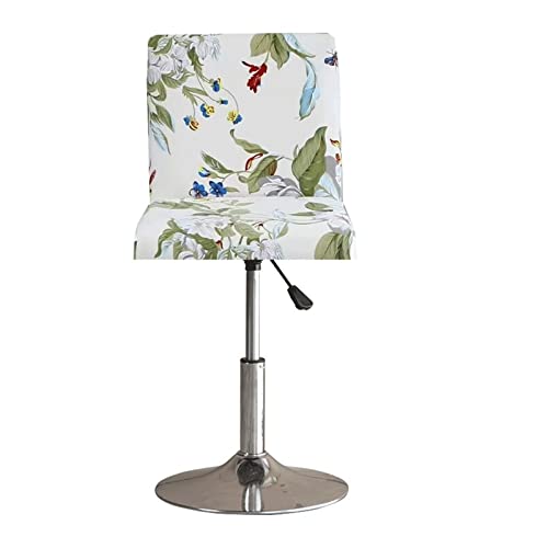 Bar Stuhlhussen für Barhocker Stuhlhussen 2er/4er/6er 8er Set Stretch Bar Stool Covers Bezug Bezüge Dick Weich Plüsch Computer-Bürostuhl Bezug für Universal Boss Drehstuhl Stuhlbezug ( Color : #25 , S von RTSFKFS