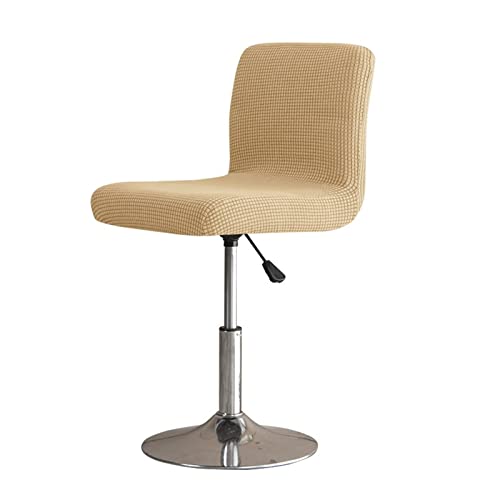 Bar Stuhlhussen für Barhocker Stuhlhussen 2er/4er/6er 8er Set Stretch Bar Stool Covers Bezug Bezüge Dick Weich Plüsch Computer-Bürostuhl Bezug für Universal Boss Drehstuhl Stuhlbezug ( Color : #8 , Si von RTSFKFS