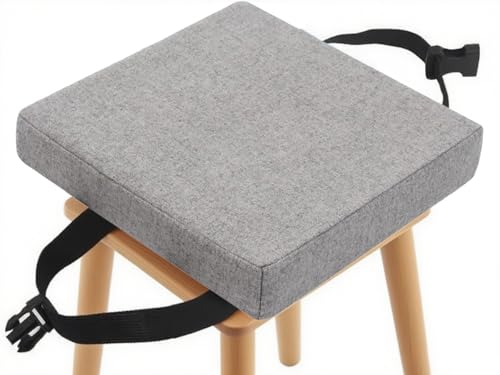 Barhocker Kissen 30×30 33×33 35×35 40×40cm, AntiRutsch Atmungsaktiv Kleinen Stuhl Sitzpolster, Stuhl-Sitzkissen Hocker Sitzkissen Sitzmatte for Zuhause, Schule, Stuhl, Hocker(Color12,38x38x3cm) von RTSFKFS