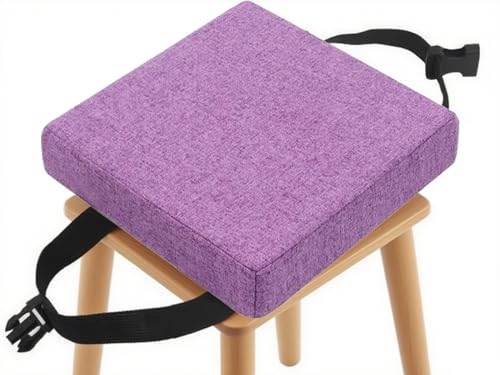 Barhocker Kissen 30×30 33×33 35×35 40×40cm, AntiRutsch Atmungsaktiv Kleinen Stuhl Sitzpolster, Stuhl-Sitzkissen Hocker Sitzkissen Sitzmatte for Zuhause, Schule, Stuhl, Hocker(Color2,38x38x8cm) von RTSFKFS