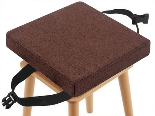 Barhocker Kissen 30×30 33×33 35×35 40×40cm, AntiRutsch Atmungsaktiv Kleinen Stuhl Sitzpolster, Stuhl-Sitzkissen Hocker Sitzkissen Sitzmatte for Zuhause, Schule, Stuhl, Hocker(Color5,35x35x5cm) von RTSFKFS