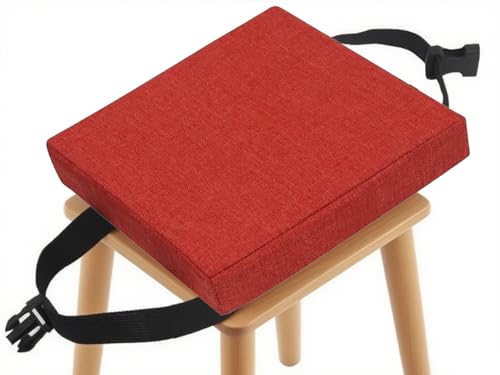 Barhocker Kissen 30×30 33×33 35×35 40×40cm, AntiRutsch Atmungsaktiv Kleinen Stuhl Sitzpolster, Stuhl-Sitzkissen Hocker Sitzkissen Sitzmatte for Zuhause, Schule, Stuhl, Hocker(Color8,50x50x3cm) von RTSFKFS