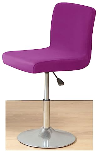 Barhocker Stuhlhussen Stretch Stuhl Abdeckungen Stuhlbezug Samt 1/2/4/6PCS Stretch Abnehmbare Barhockerhussen für Kneipentheke Höhe Seitenstuhlbezüge Waschbare Stuhlhussen ( Color : #12 , Size : 2 Stü von RTSFKFS